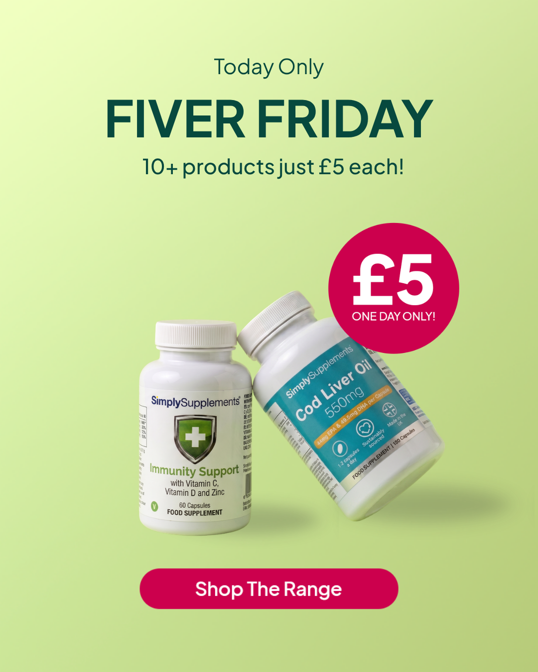 Simply Supplements Facebook ad