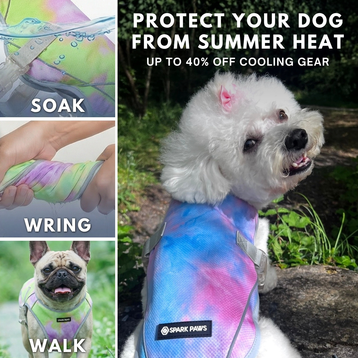 Spark Paws Facebook ad