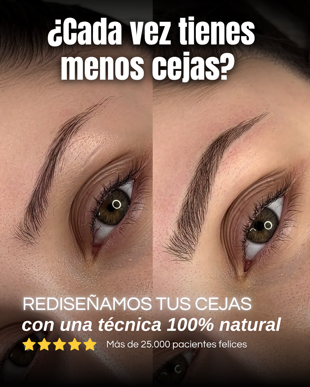 Sofifaceclinic Facebook ad: Si quieres unas cejas naturales sin necesidad de…