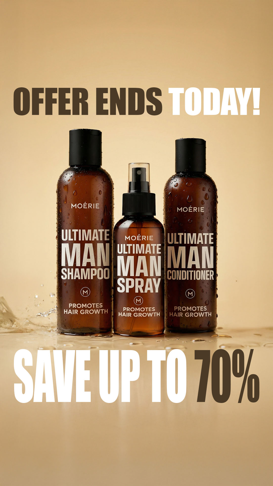 Moerie for men Facebook ad