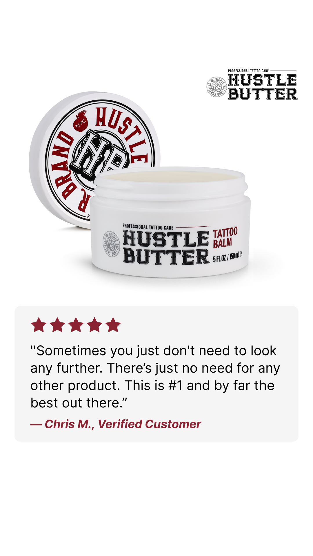 Hustle Butter Deluxe Facebook ad