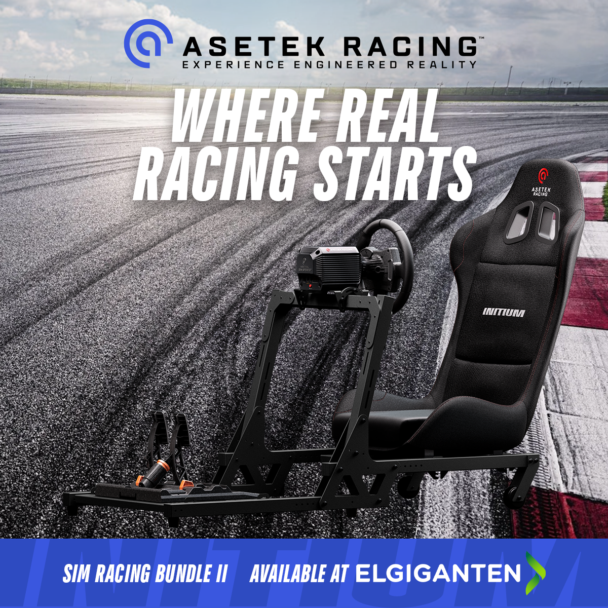 Asetek Racing Facebook ad: Se mere hos Elgiganten