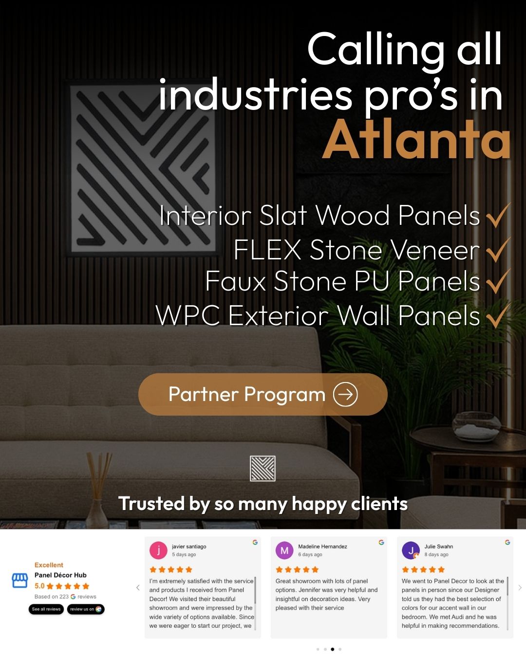 Panel Decor Hub Facebook ad