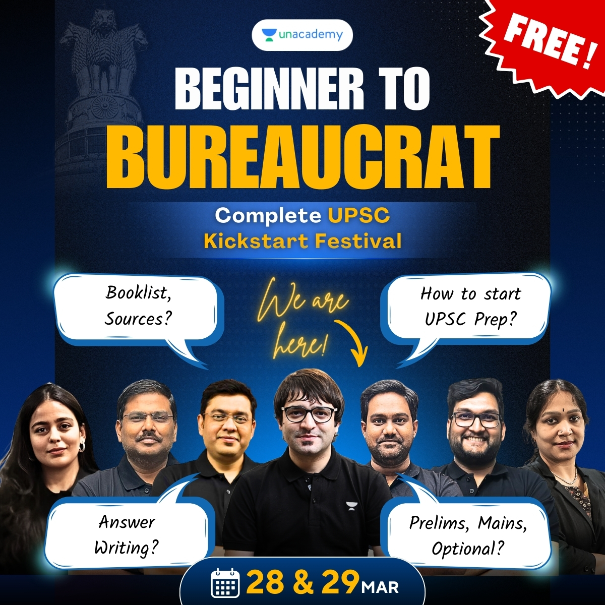 Unacademy Facebook ad