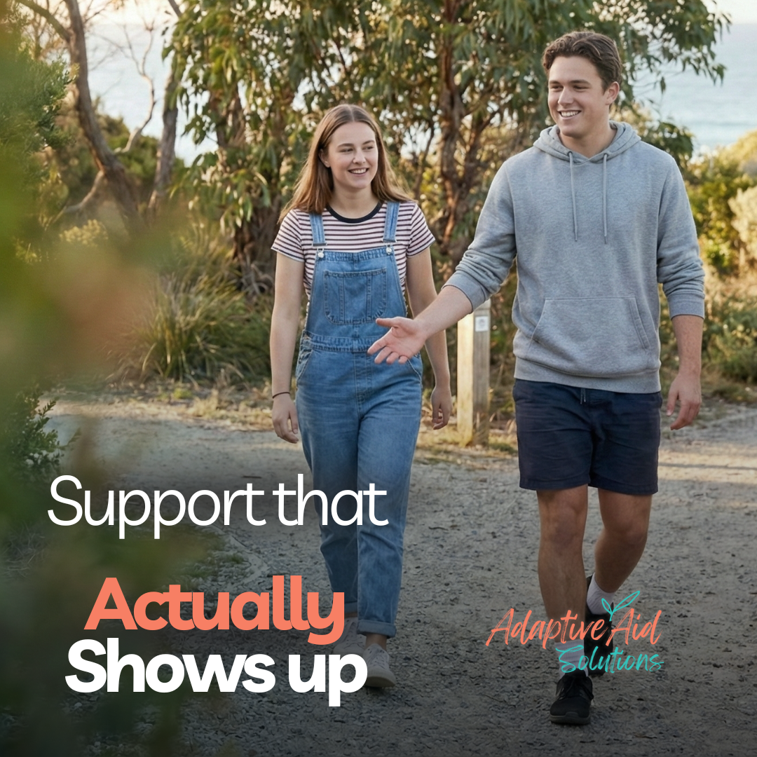 Adaptive Aid Solutions Facebook ad: NDIS support for families - NSW