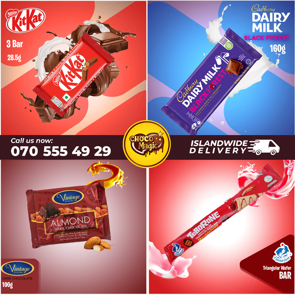 Choco Magic Facebook ad: හායි යාළුවනේ.