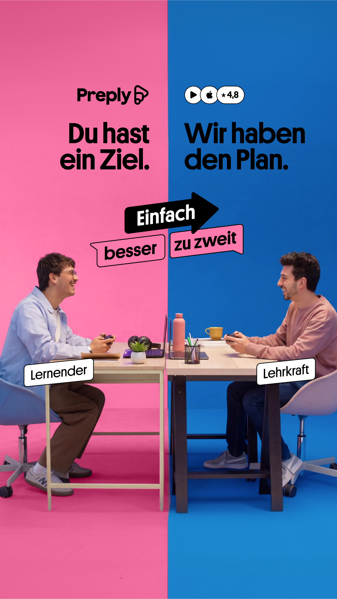 Preply Facebook ad