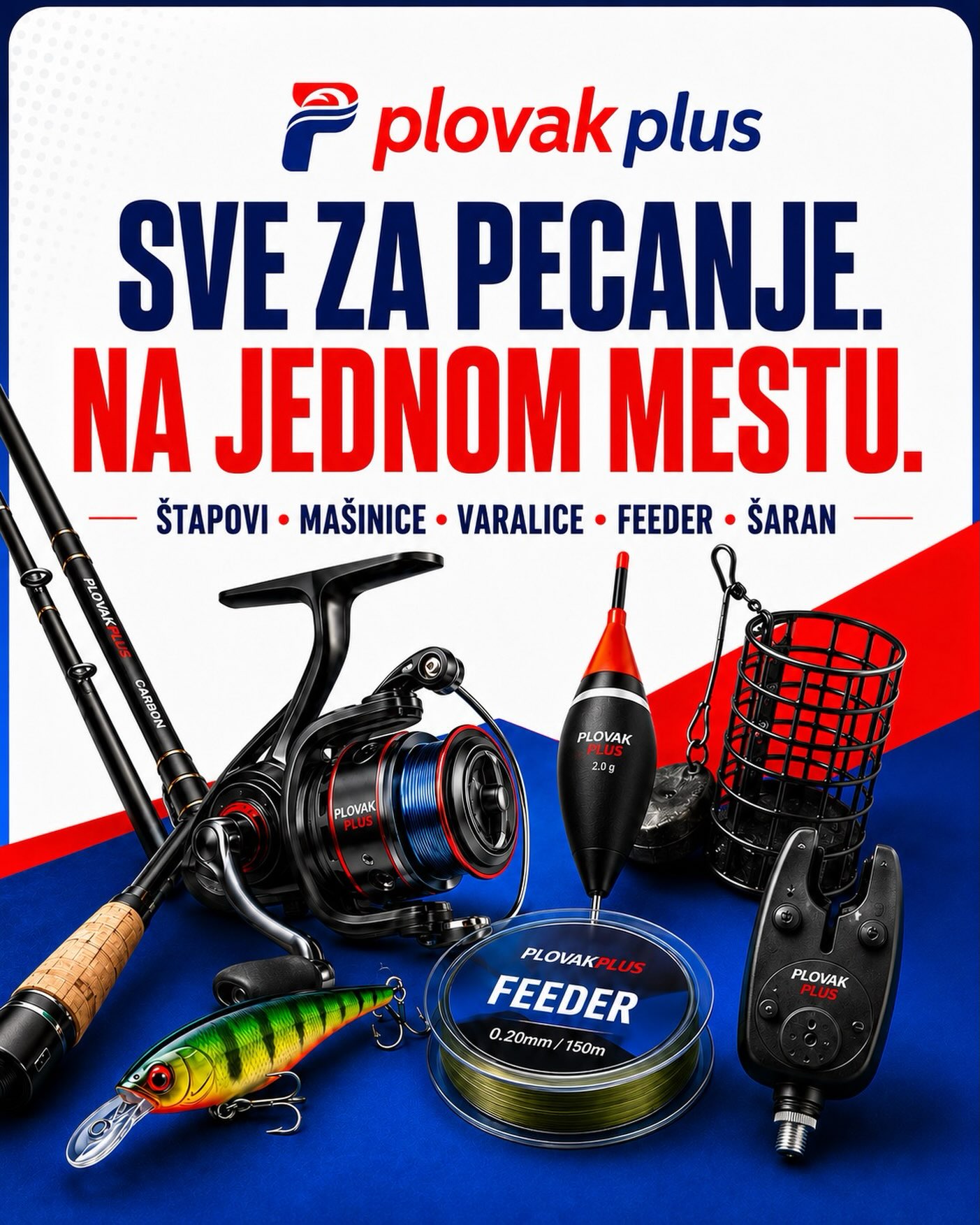 Sztr Plovak Plus Facebook ad: Ribolovačka oprema i pribor za pecanje | Plovak Plus