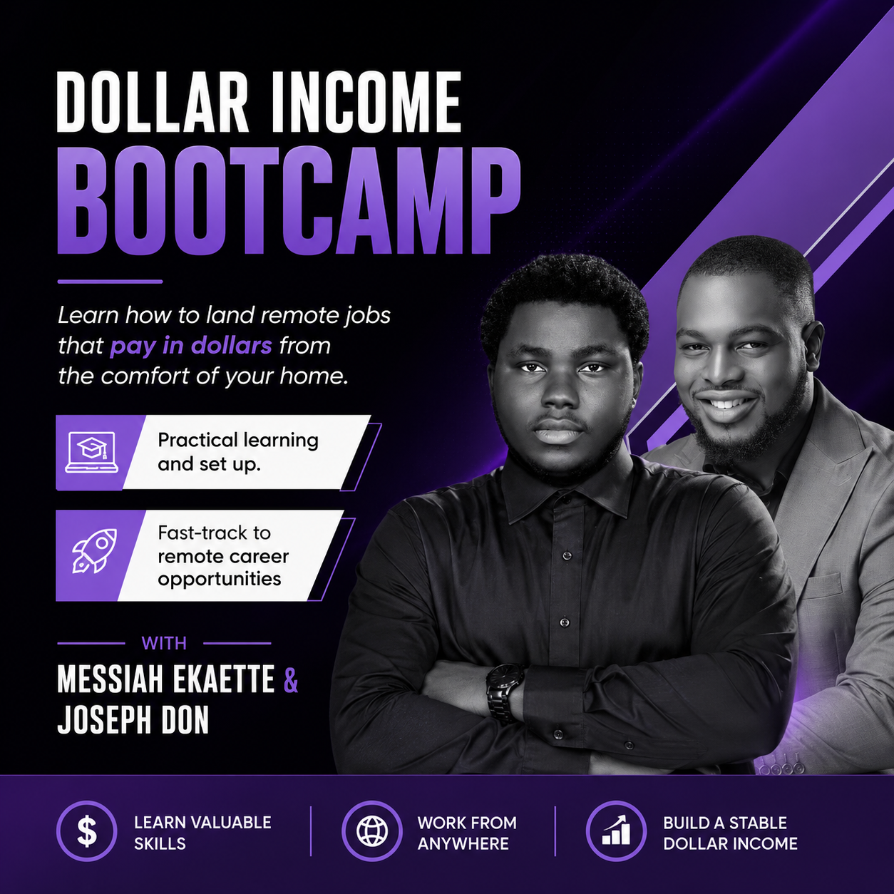 Joseph Don Talks Biz Facebook ad: Get in now