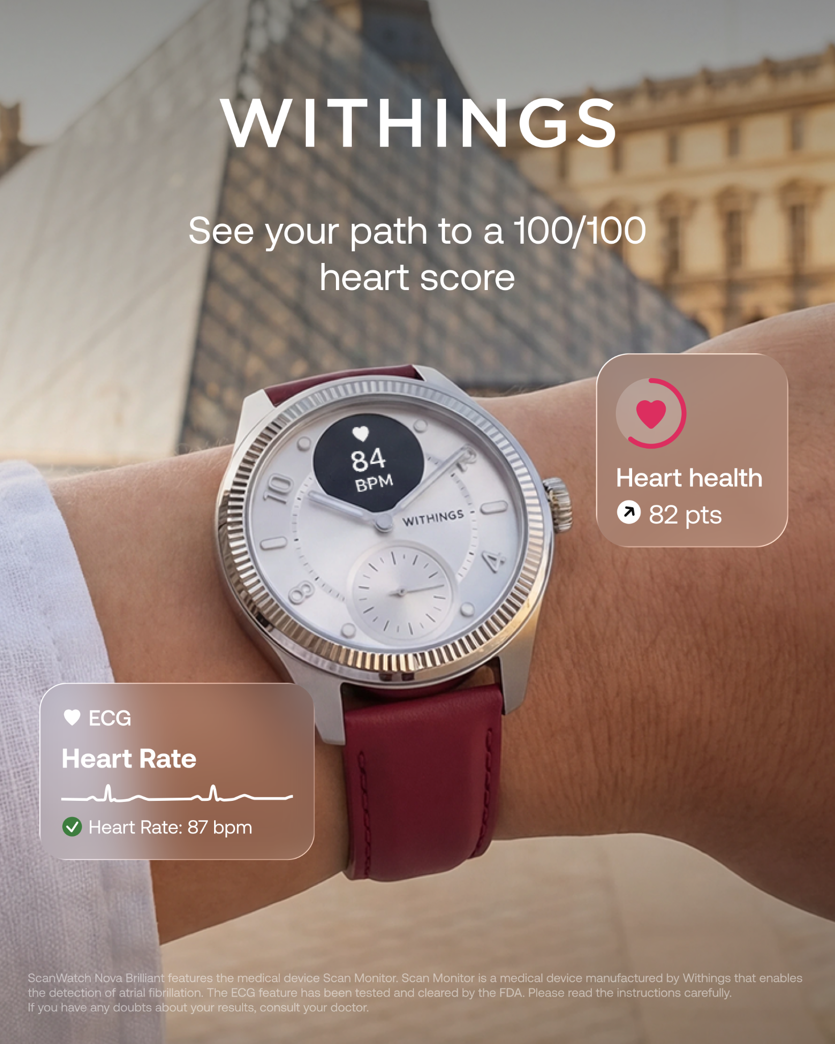 Withings Facebook ad