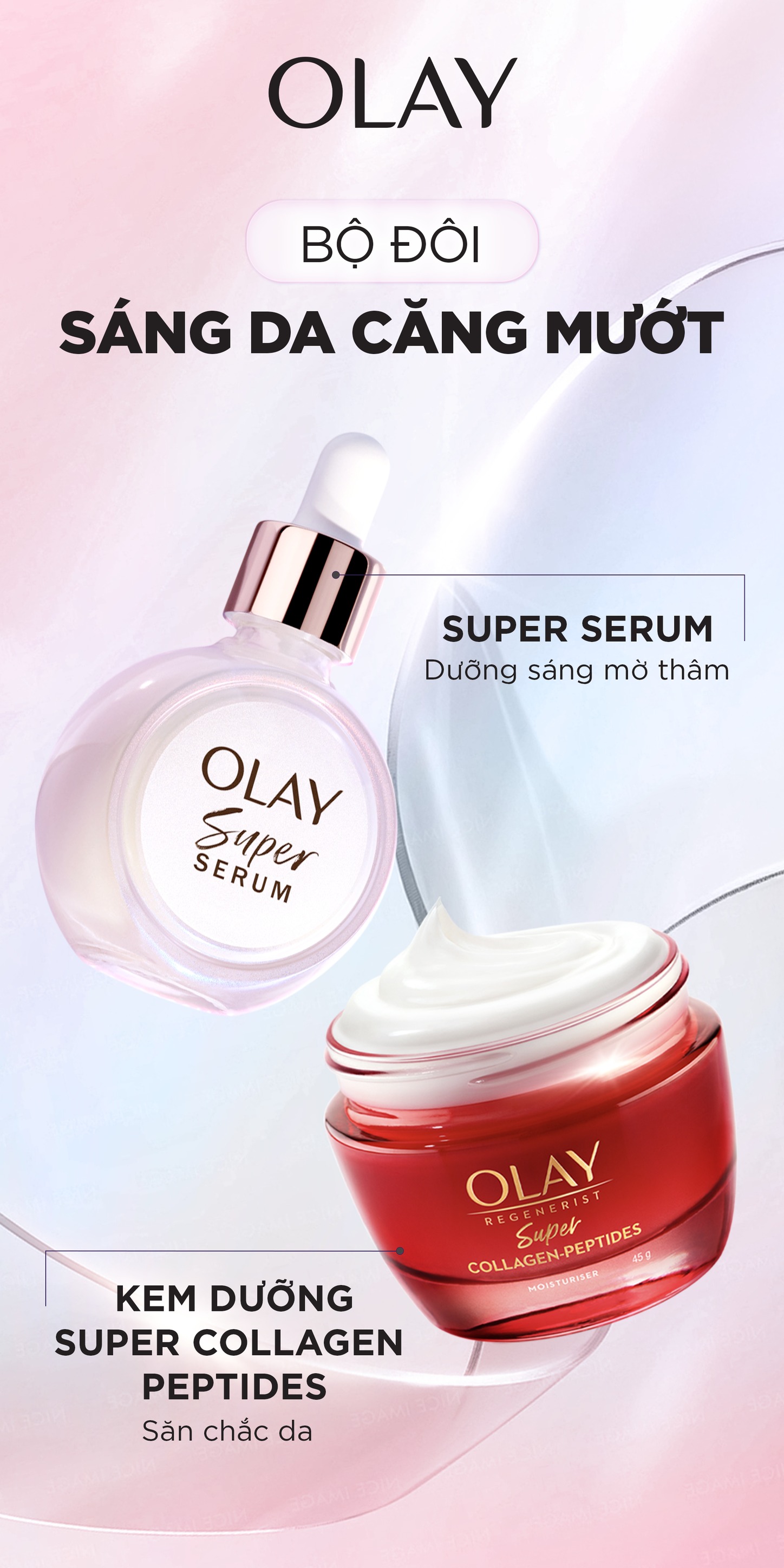 Olay Vietnam Facebook ad: Nắng hè lên là da trông cứ xỉn…