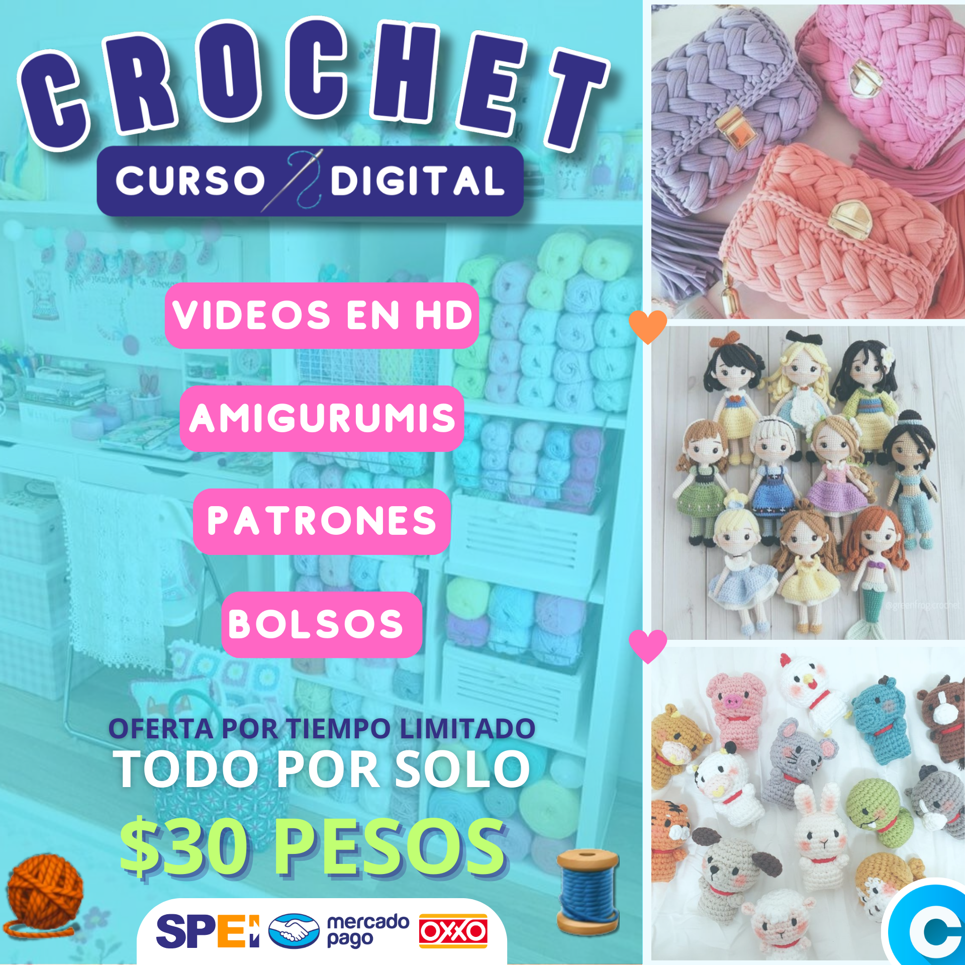 Craftering Facebook ad: Oferta limitada hasta agotar cupos