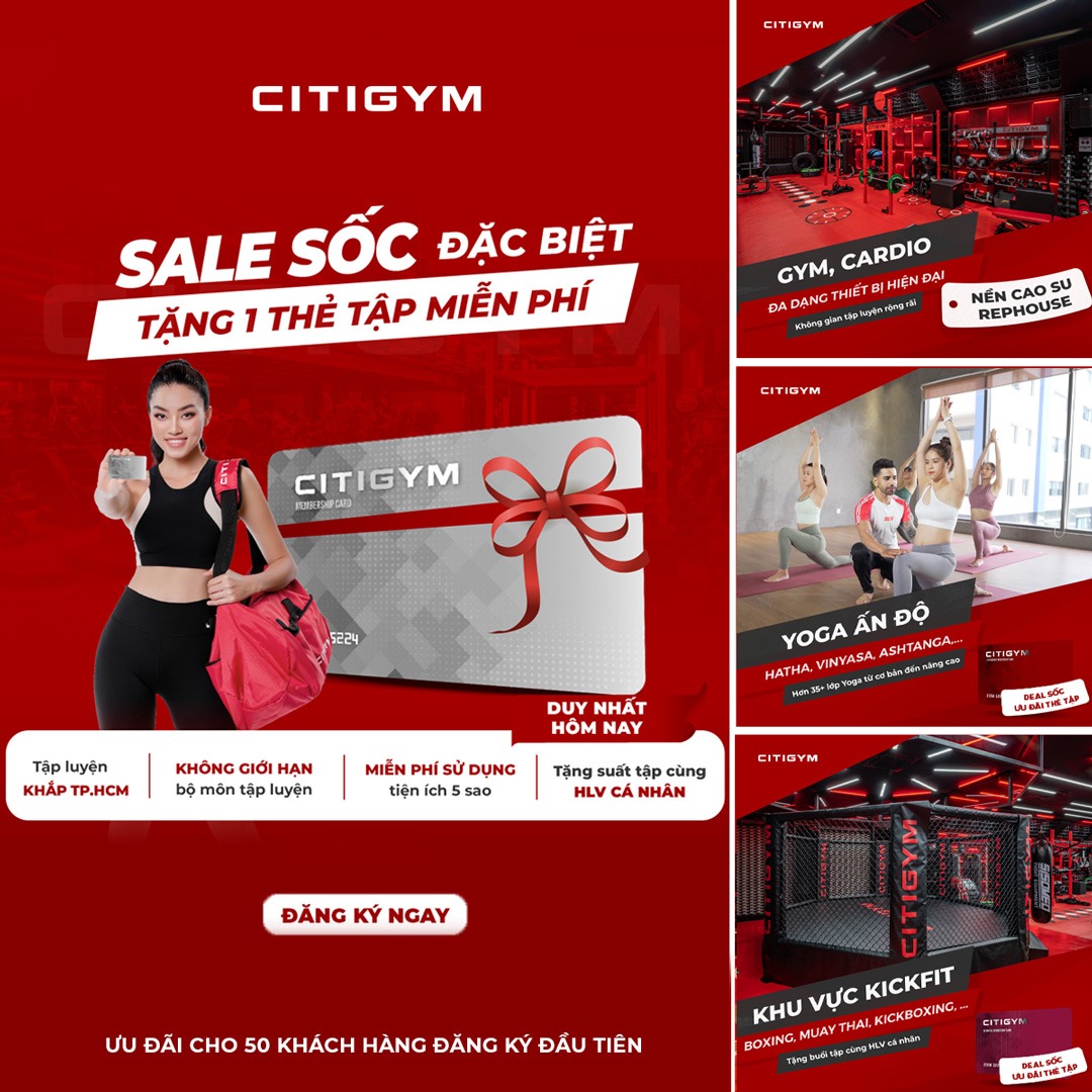 CITIGYM Facebook ad