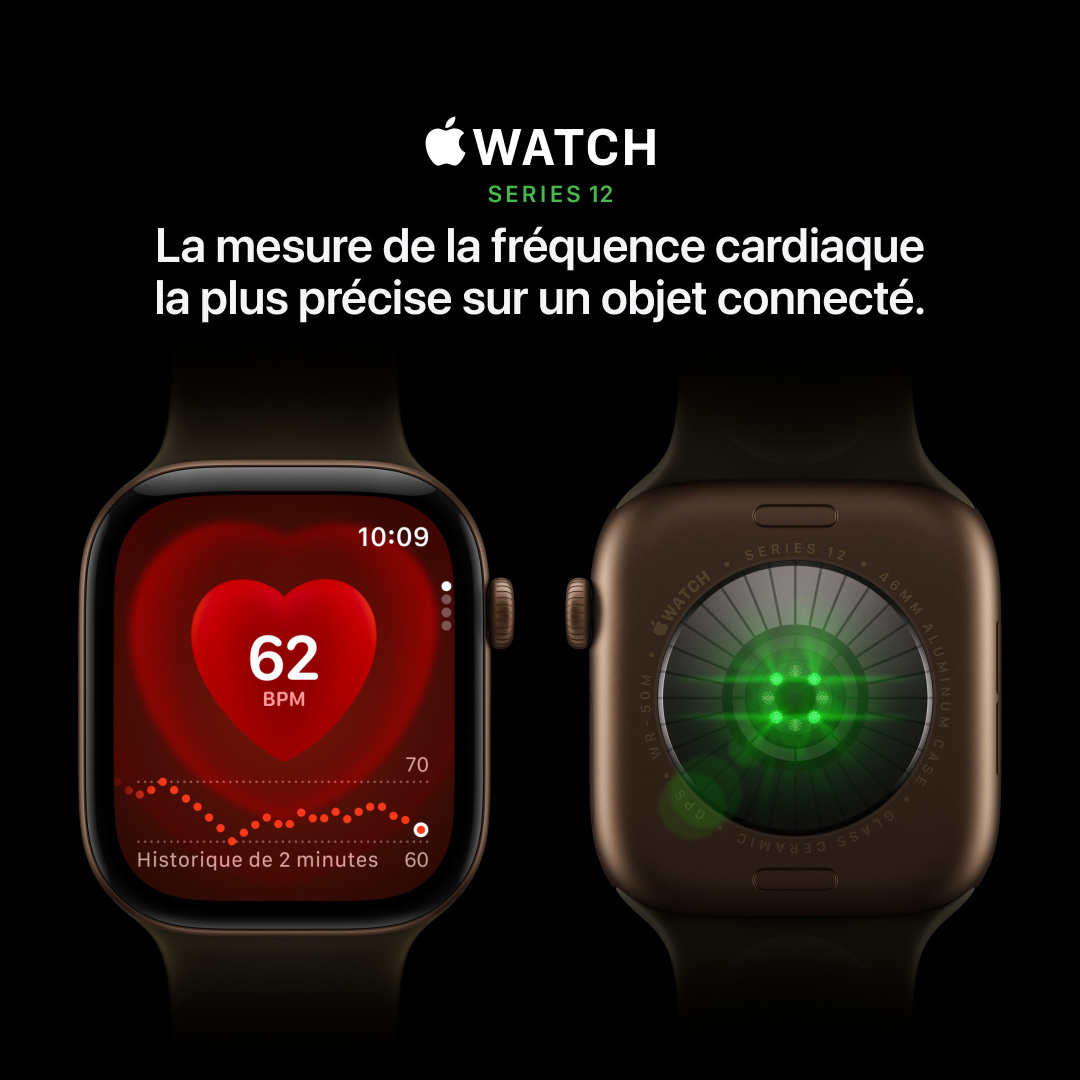 Fnac Facebook ad: Découvrez la nouvelle Apple Watch Series 12.