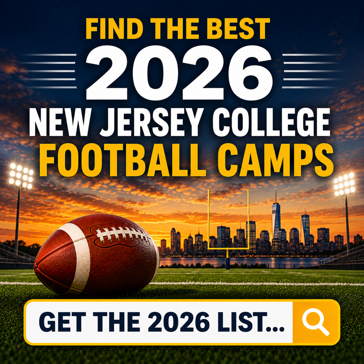 Aaron Weathers Facebook ad: New Jersey College Football Camps Full List