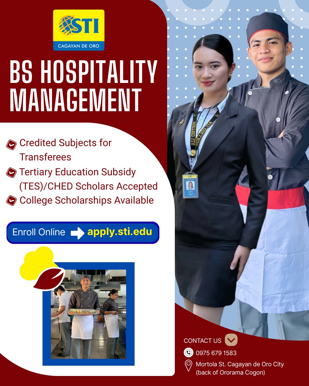 STI College Cagayan de Oro Facebook ad