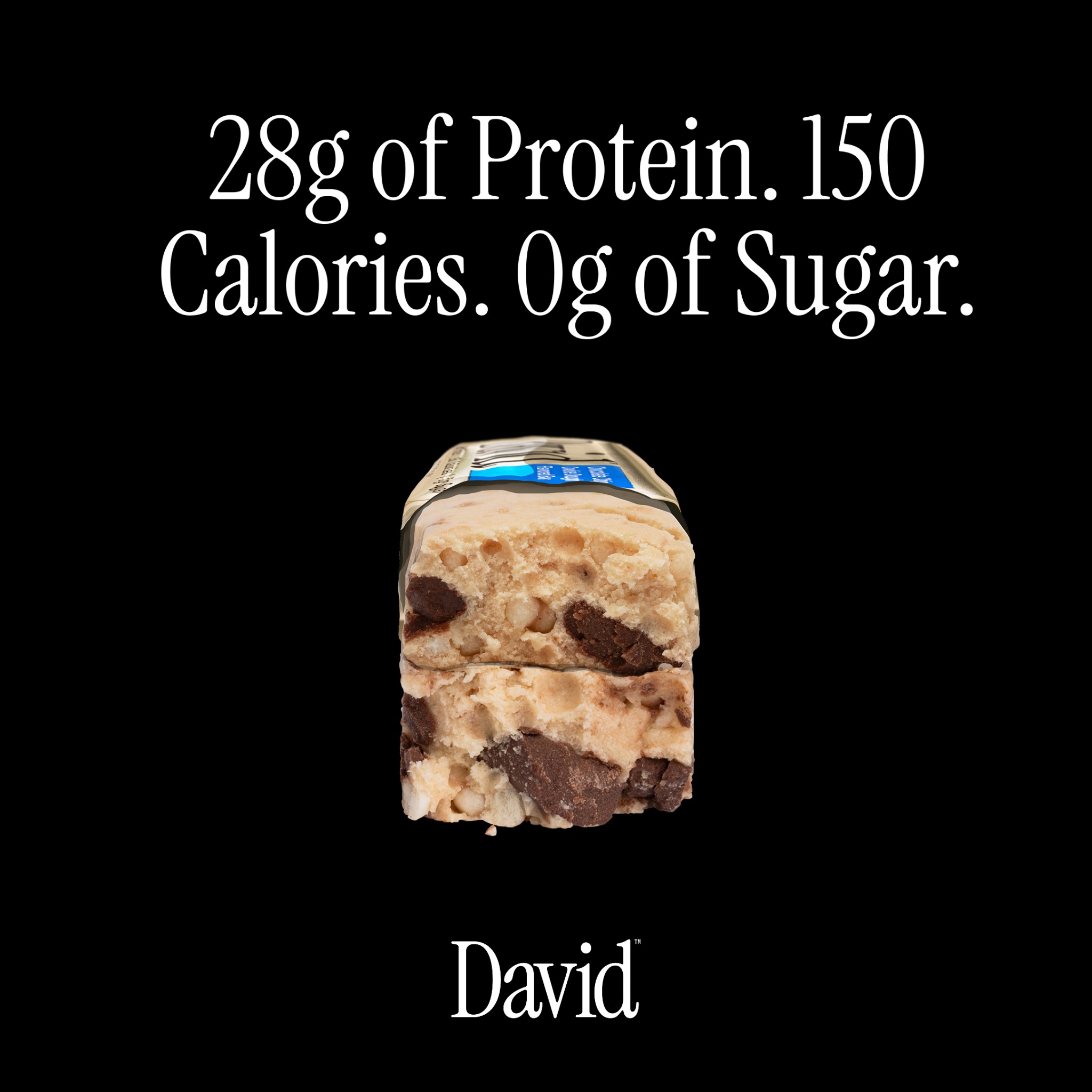 David Protein Facebook ad