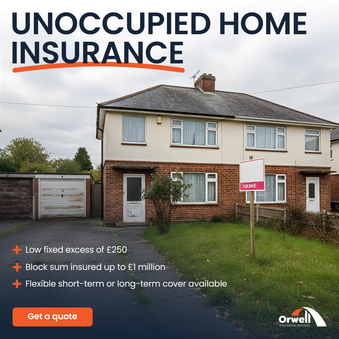 Orwell Insurance Services Facebook ad: Compare Unoccupied Home Insurance