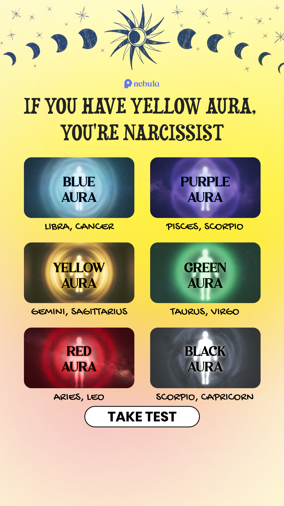 Nebula: Aura Power Reading Facebook ad
