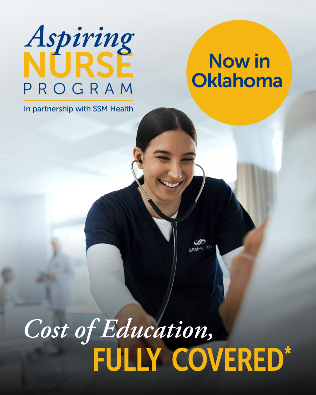 Chamberlain University Facebook ad