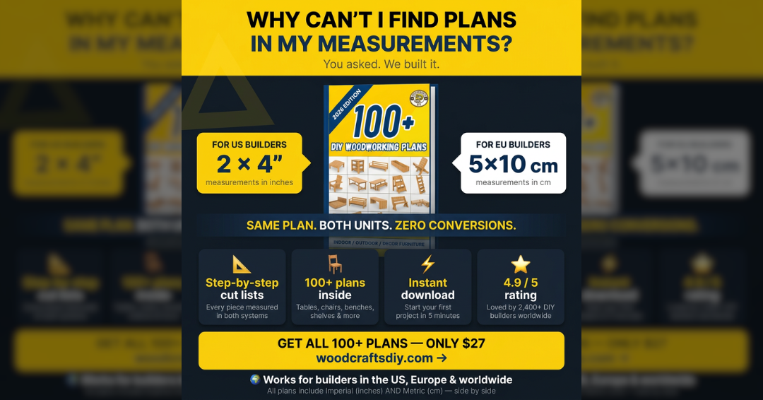 WoodCrafts DIY Facebook ad