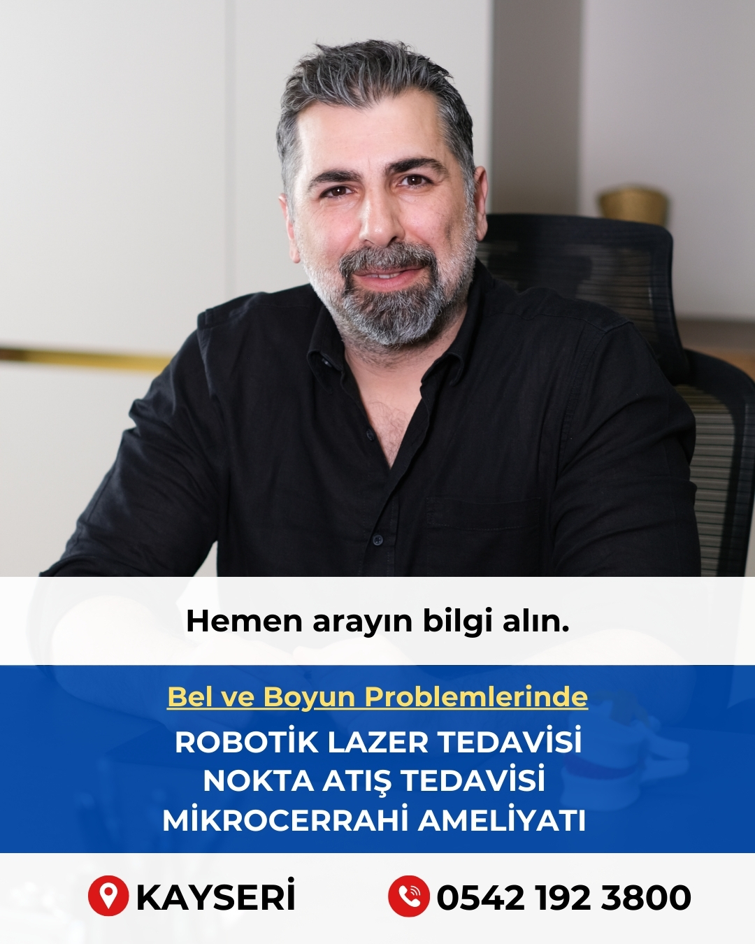 Gözlüklü Muhabir Facebook ad: Bel ve boyun problemlerinizde ameliyatsız ve ağrısız tedavi…