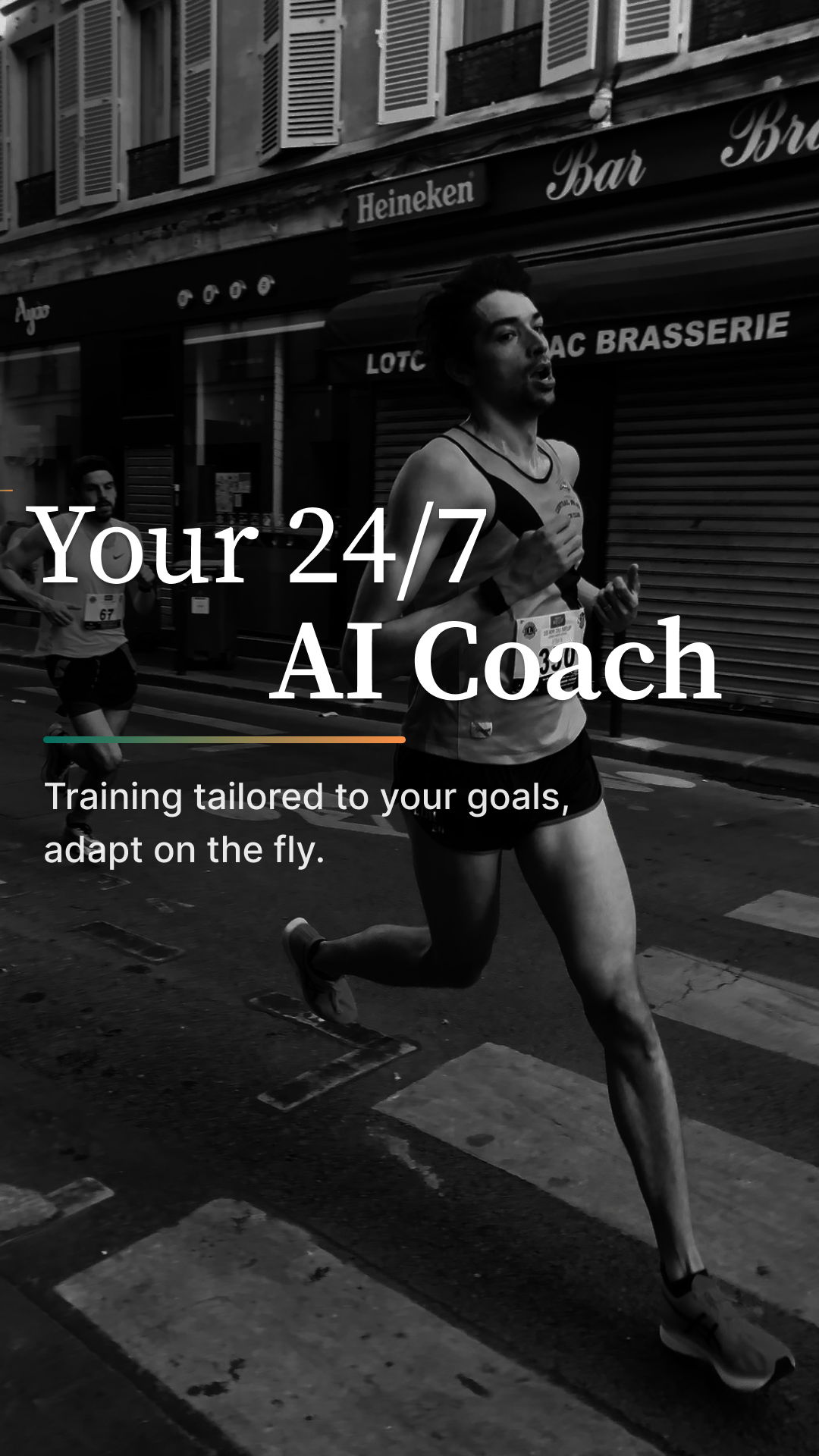 Toga Run Coach Facebook ad