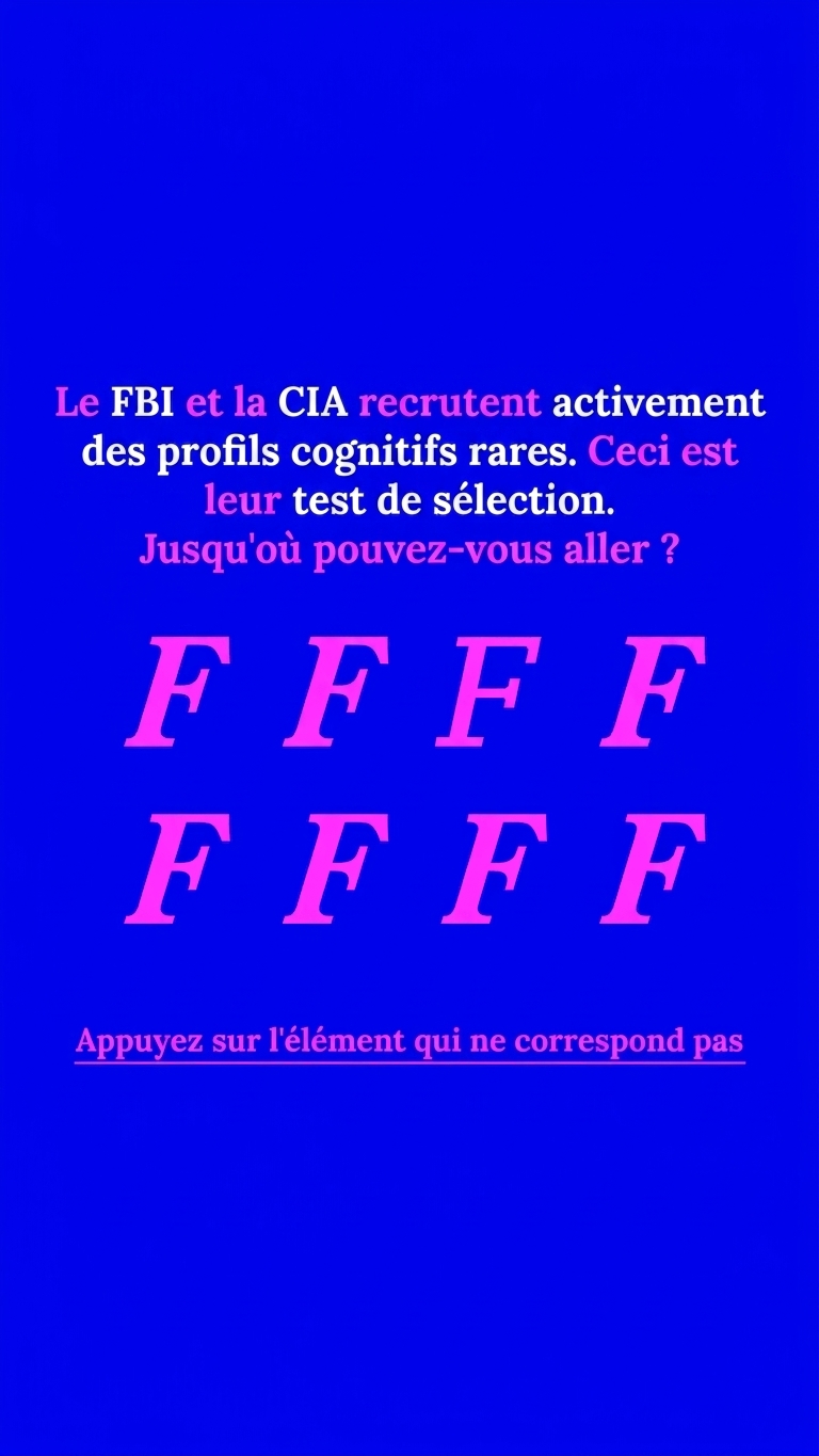 Free International IQ Test Facebook ad