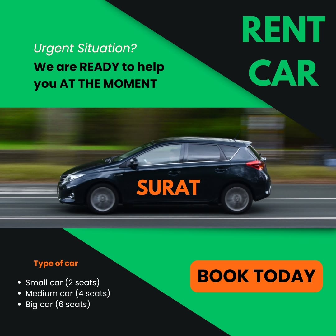 Asha Mobility Private Limited Facebook ad: Self Drive Car in Surat | Rent a car in Surat | Asha