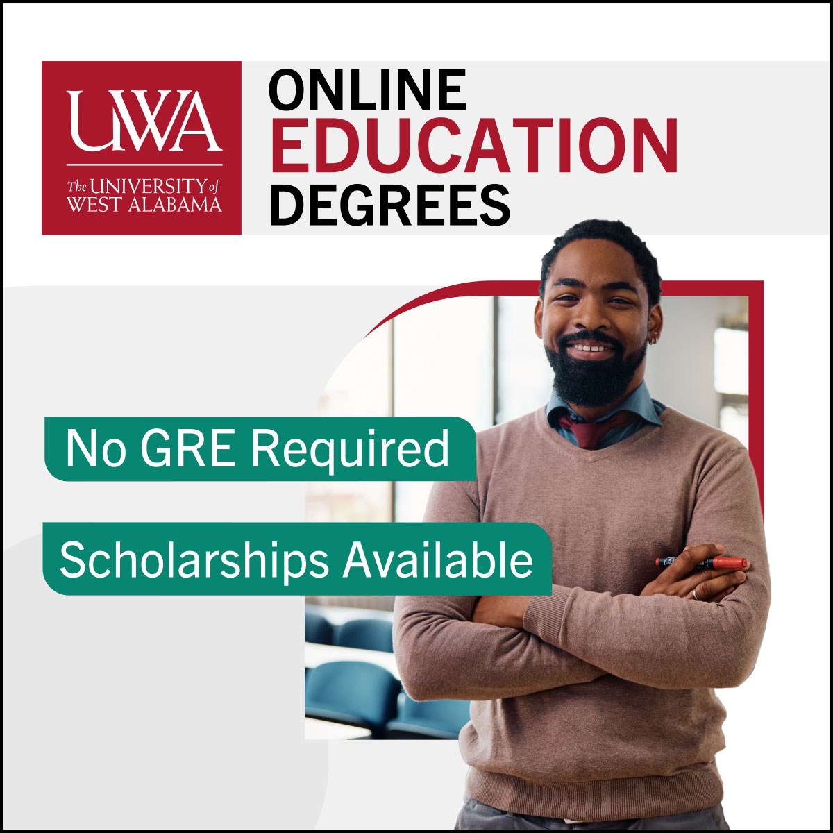 UWA Online Facebook ad