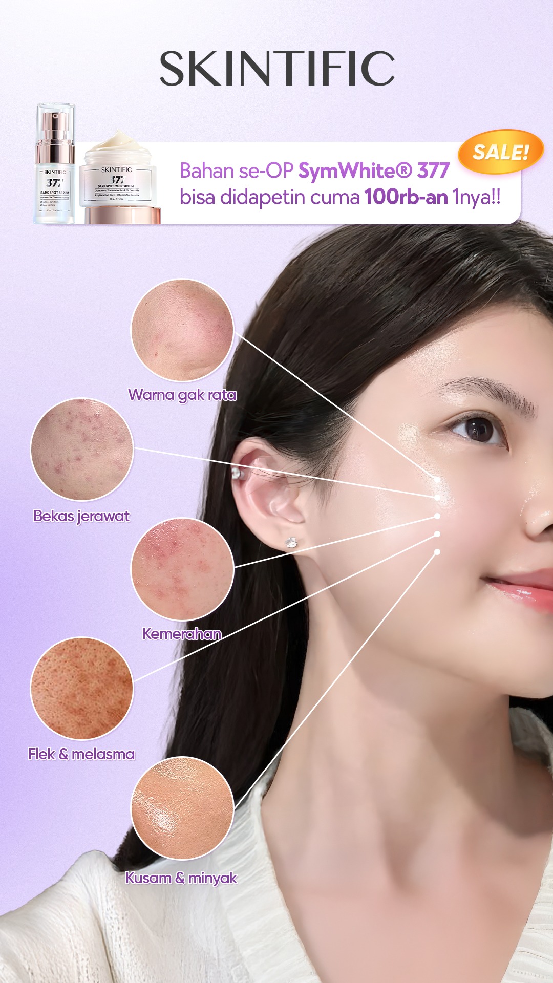 Skintific Co Facebook ad