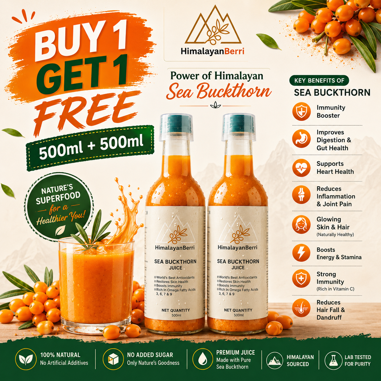 Himalayan Berri 2 Facebook ad