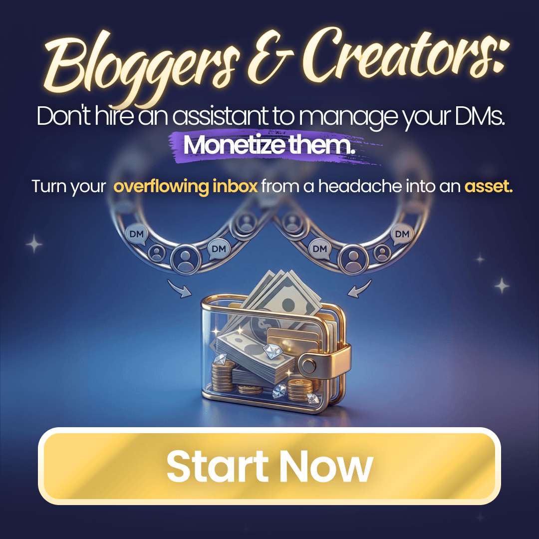 AMA Facebook ad: Stop answering DMs for free. Start earning
