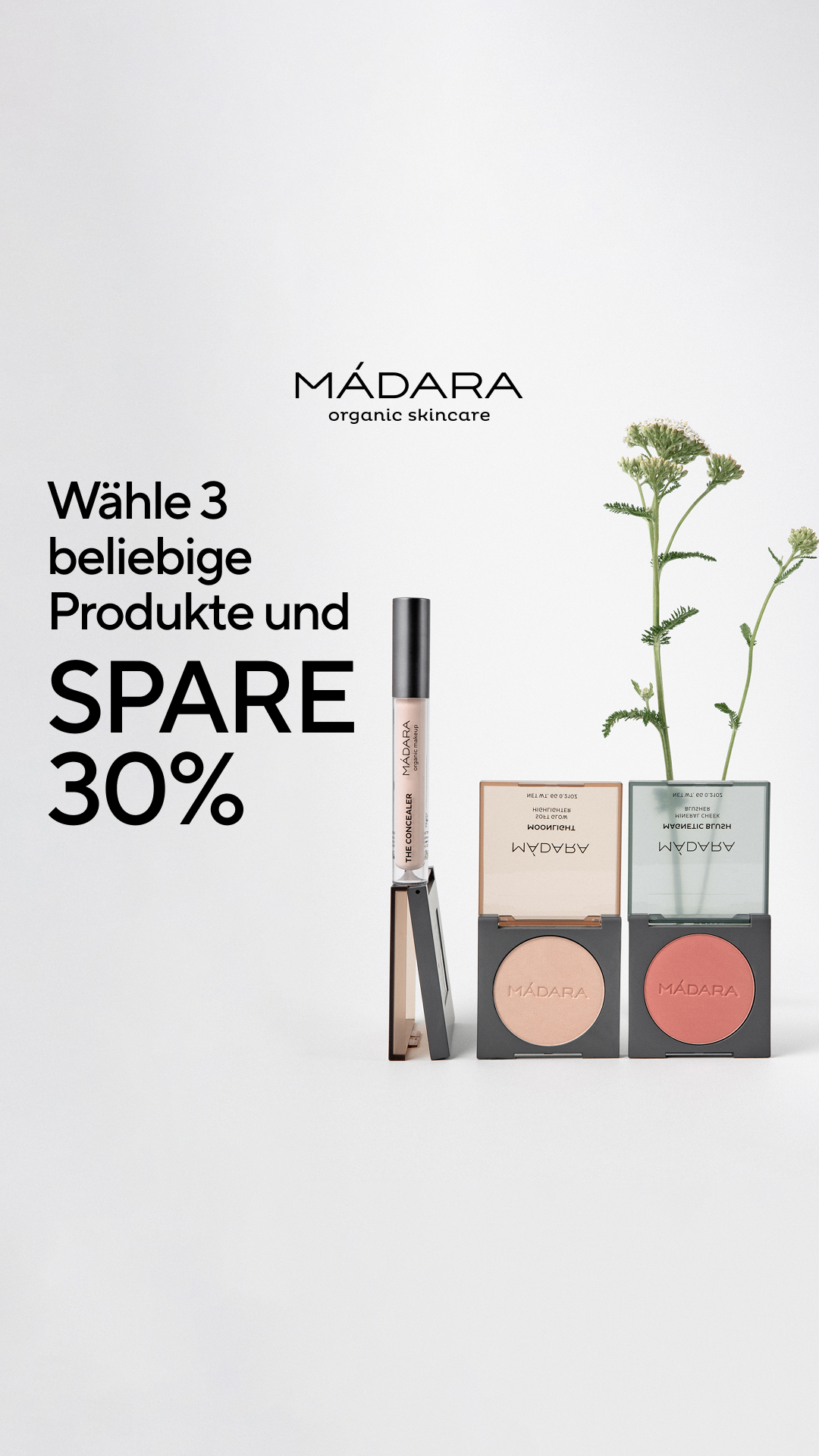 Mádara Organic Skincare Facebook ad