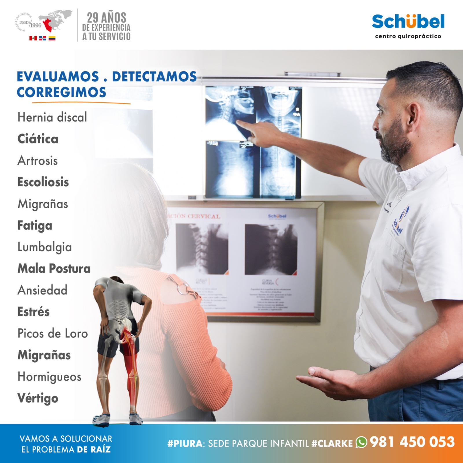 Schübel Centro Quiropráctico Facebook ad
