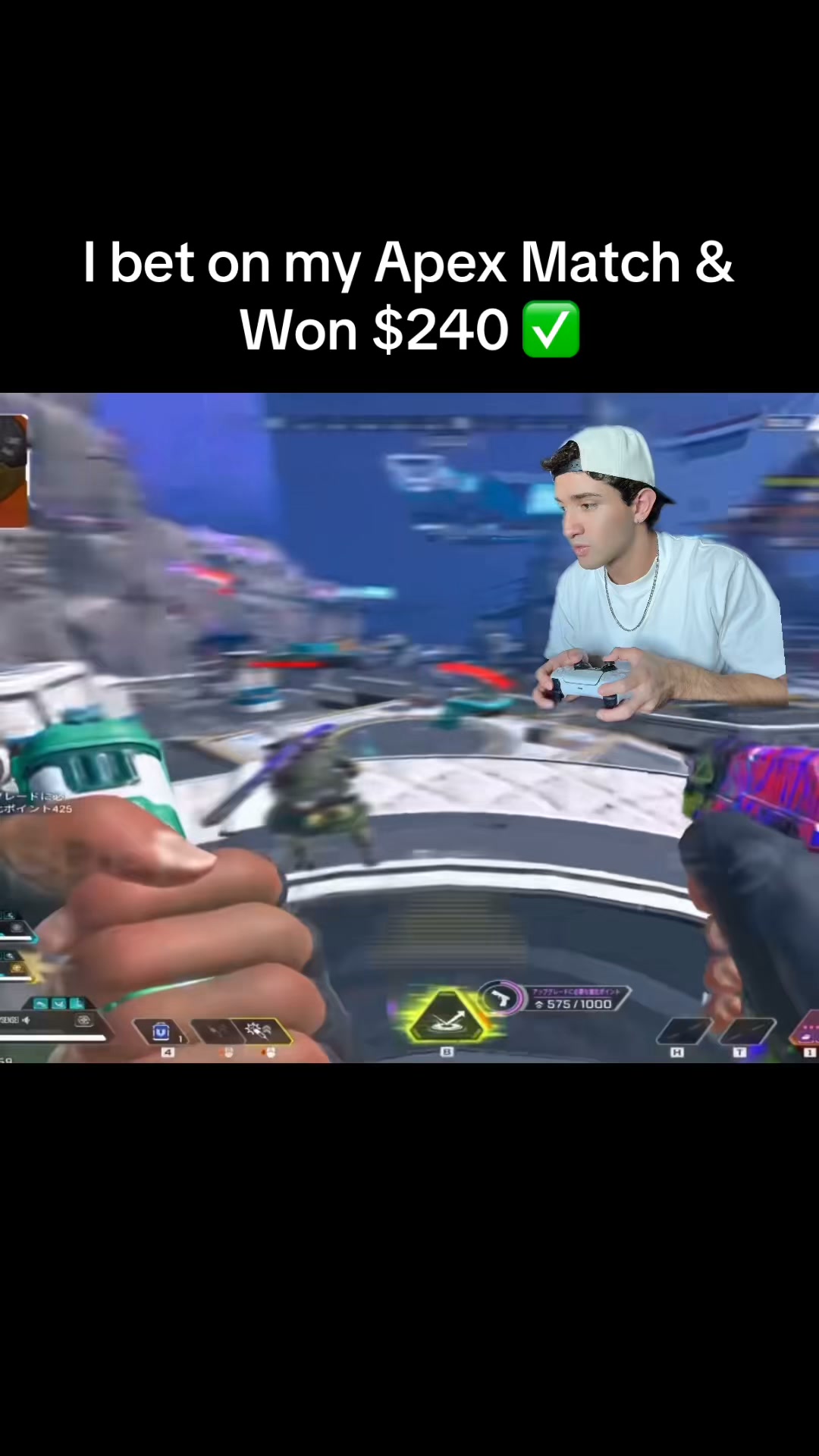 Players' Lounge Facebook ad: Bet On Yourself Playing Warzone