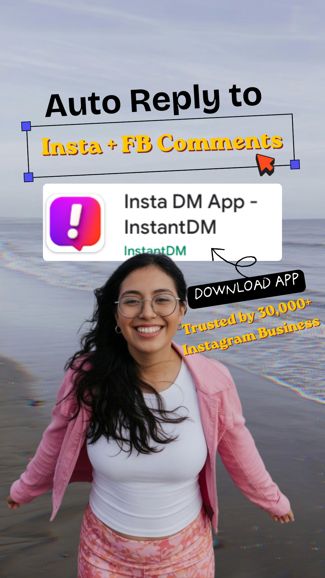 Instantdm Facebook ad
