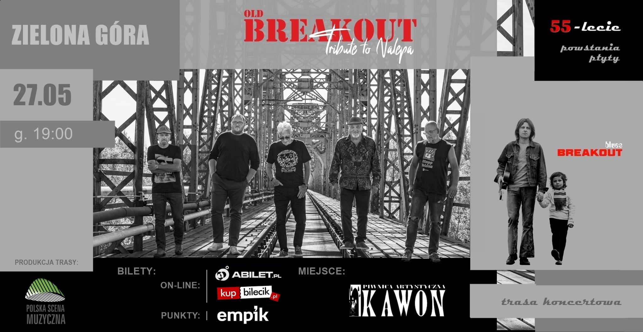 Old Breakout Facebook ad: Muzycy BREAKOUT w ZIELONEJ GÓRZE