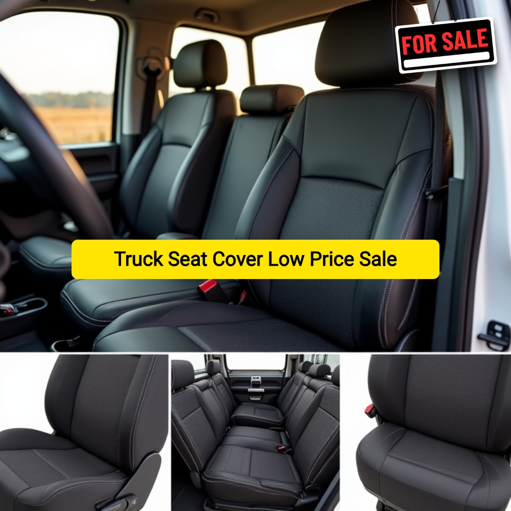 TrendingResults Sparktrail Facebook ad: Truck Seat Cover Low Price Sale!