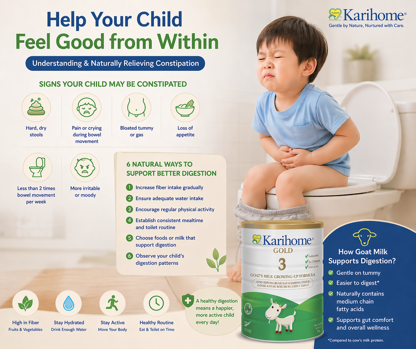 Karihome Malaysia - No.1 Goat's Milk Formula Facebook ad