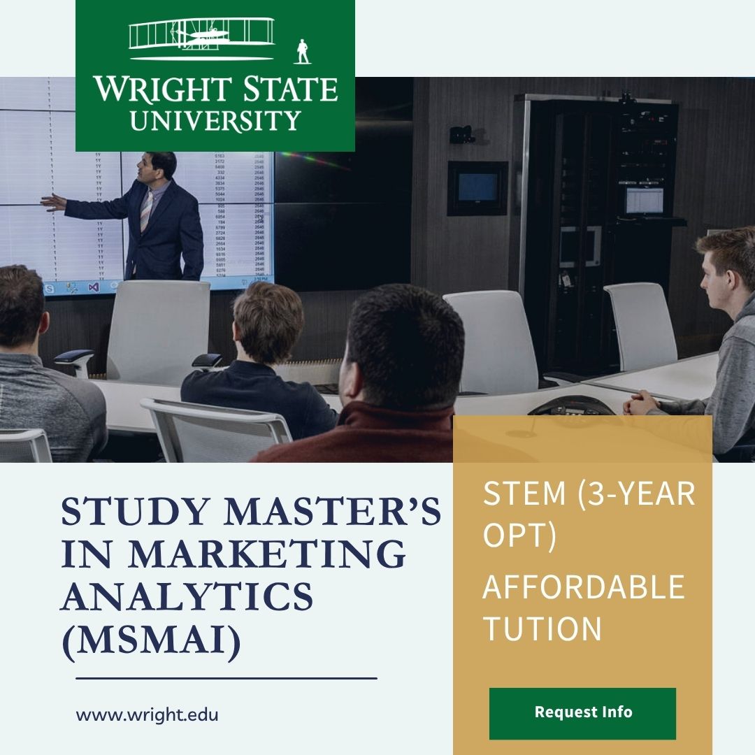 Raj Soin College of Business Facebook ad: STEM Analytics Masters