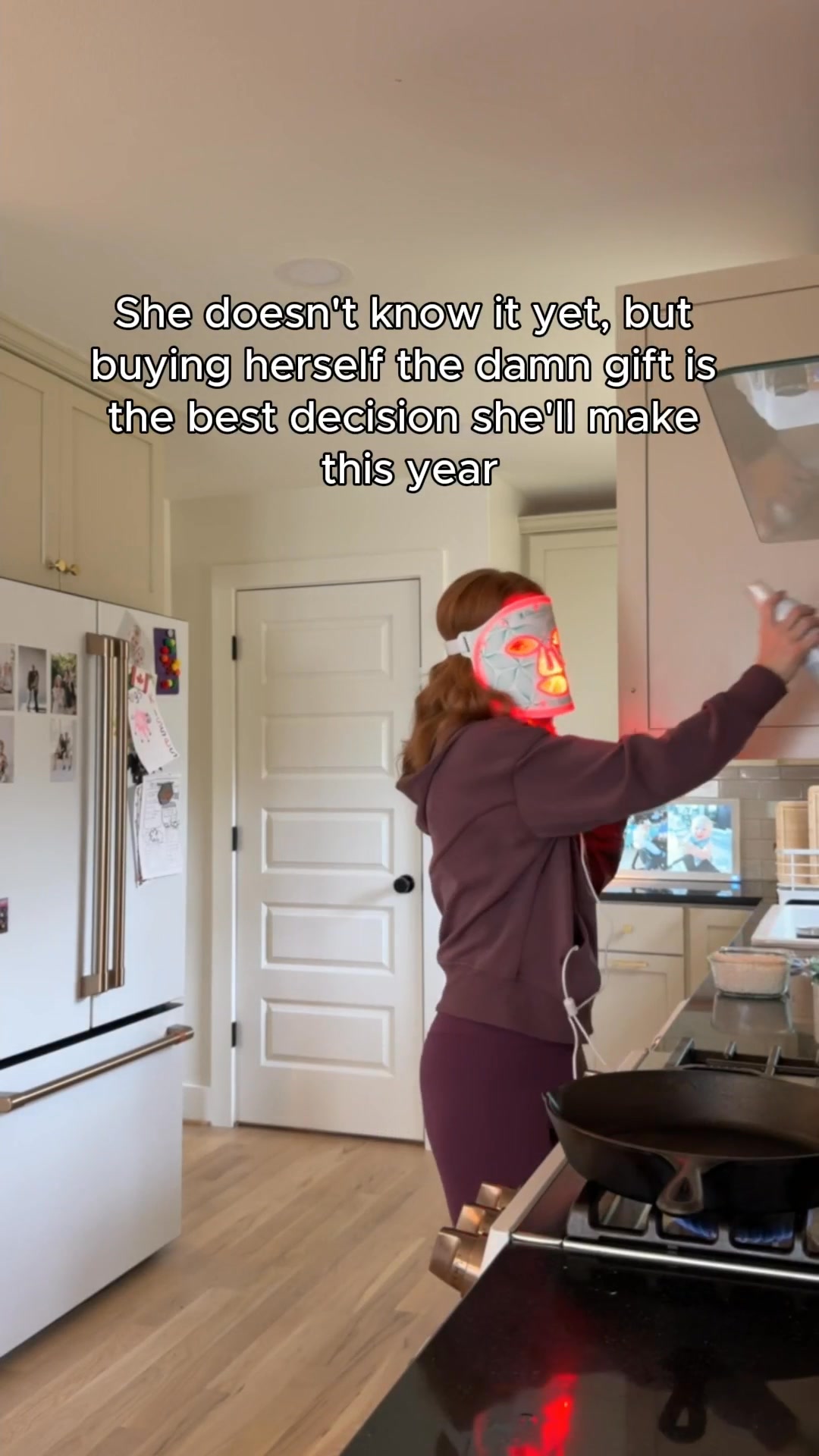 Omnilux Facebook ad: Buy Yourself the Gift