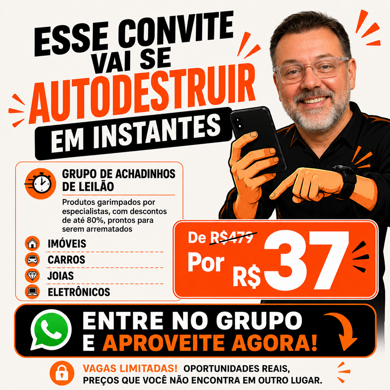 Lerry Granville - Leilões Facebook ad