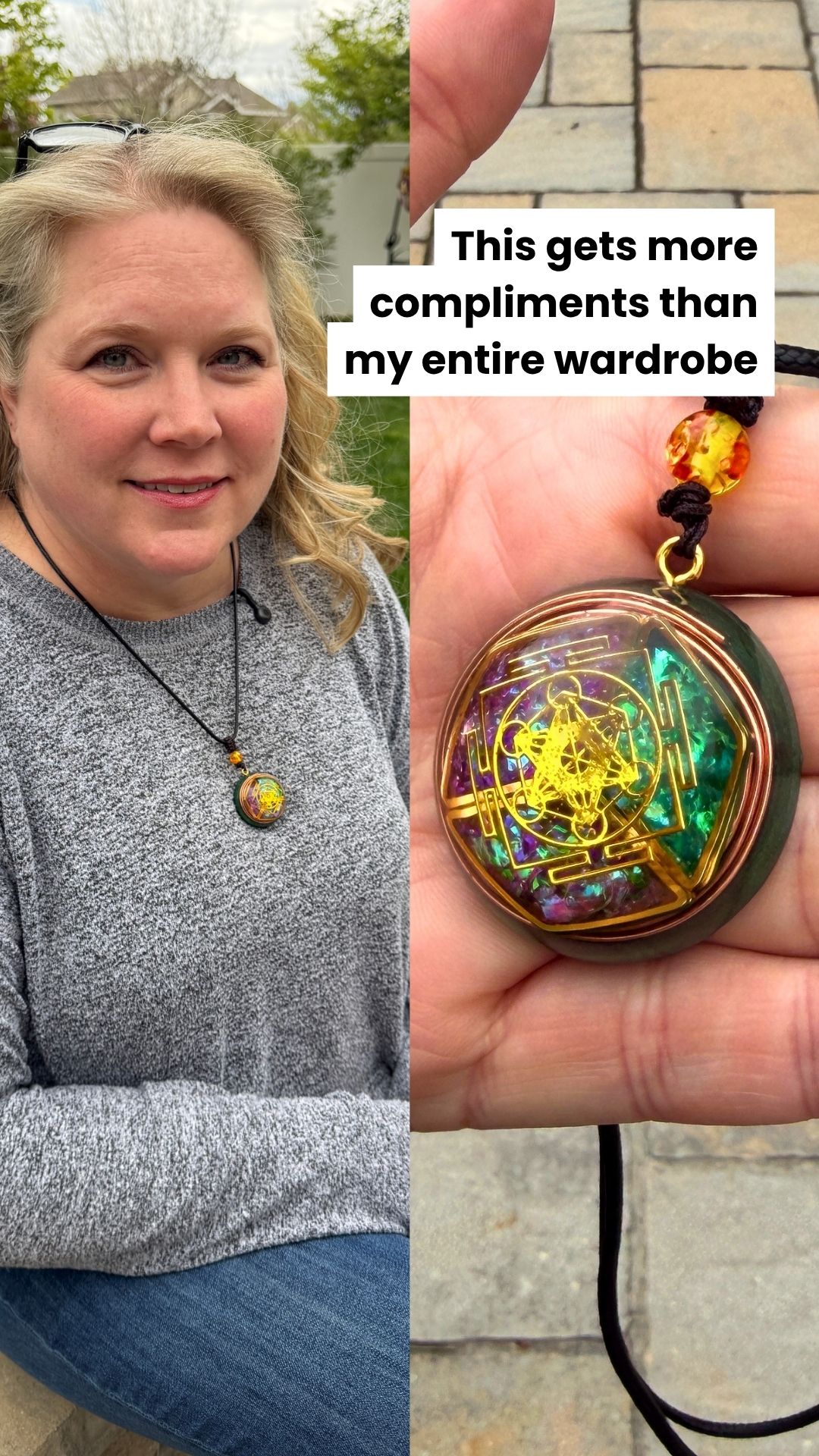 Melissa Muir - Jewelry Artist Facebook ad: Carry Your Power With You