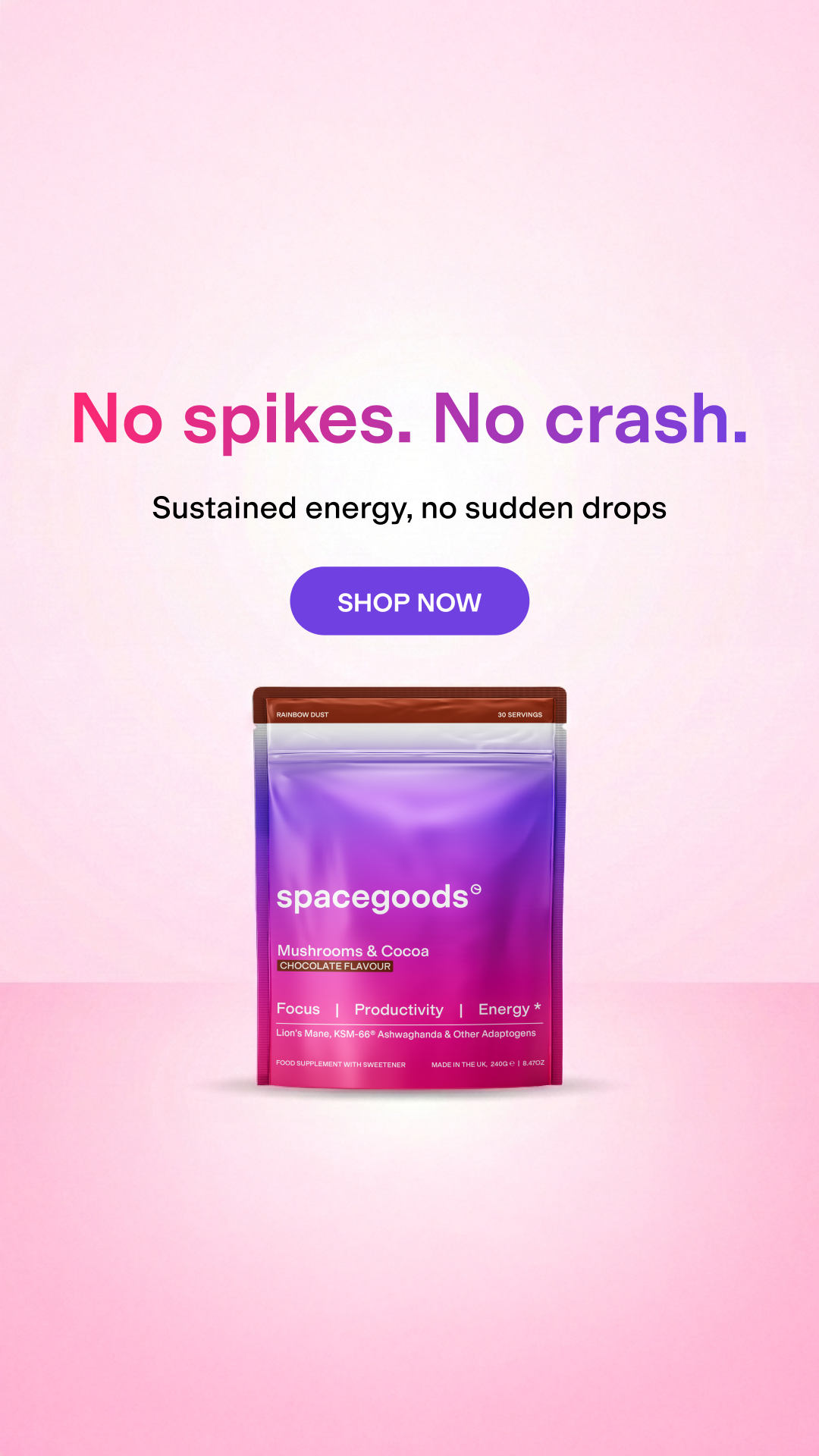 Spacegoods Facebook ad