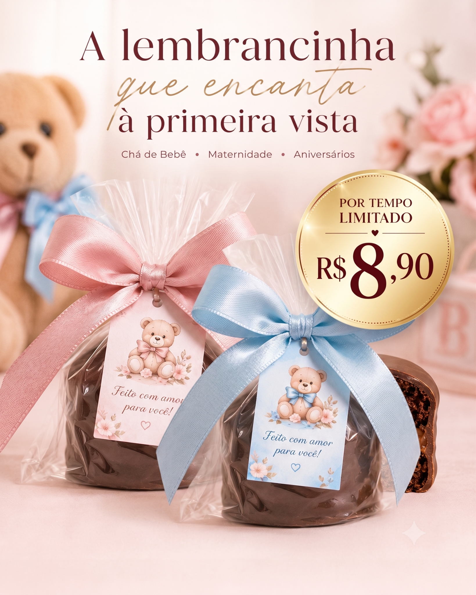 Lira - Doces Lembranças Facebook ad: Logística Especial Maternidade: Seu pedido feito, embalado…