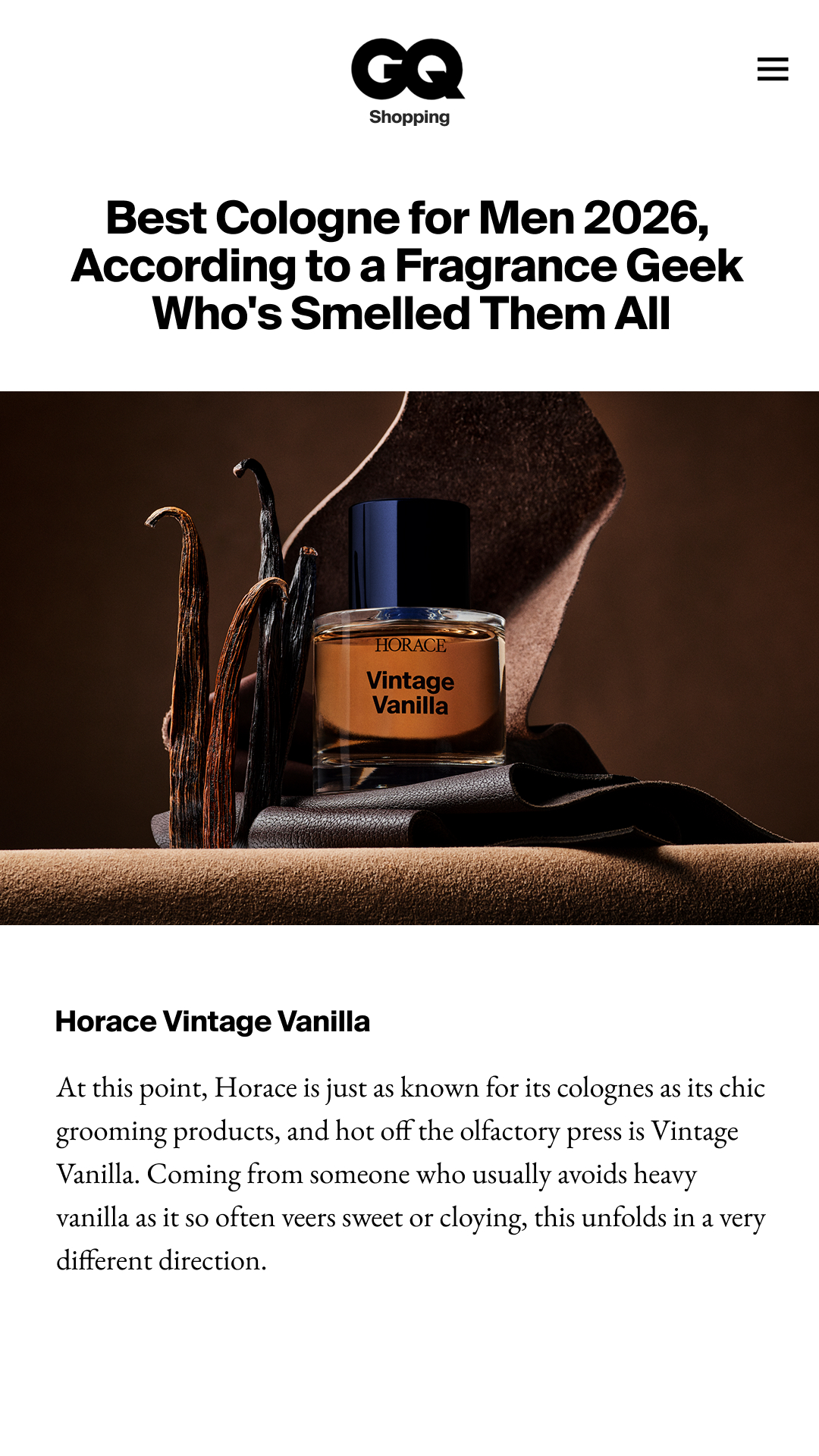 Horace Facebook ad