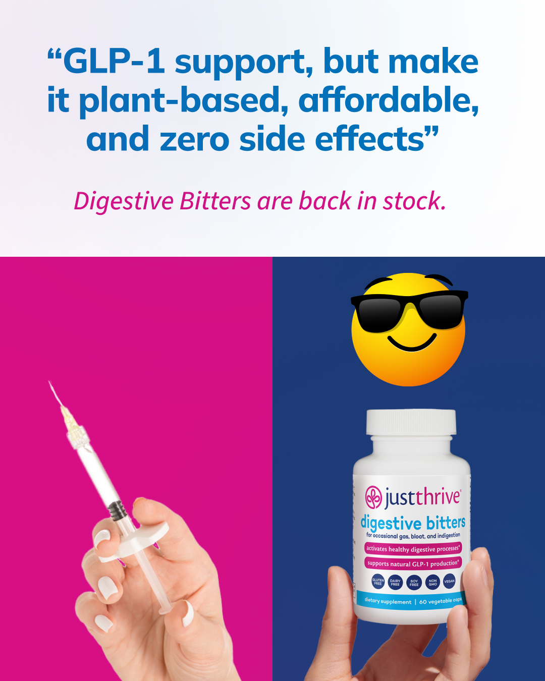 Just Thrive Facebook ad