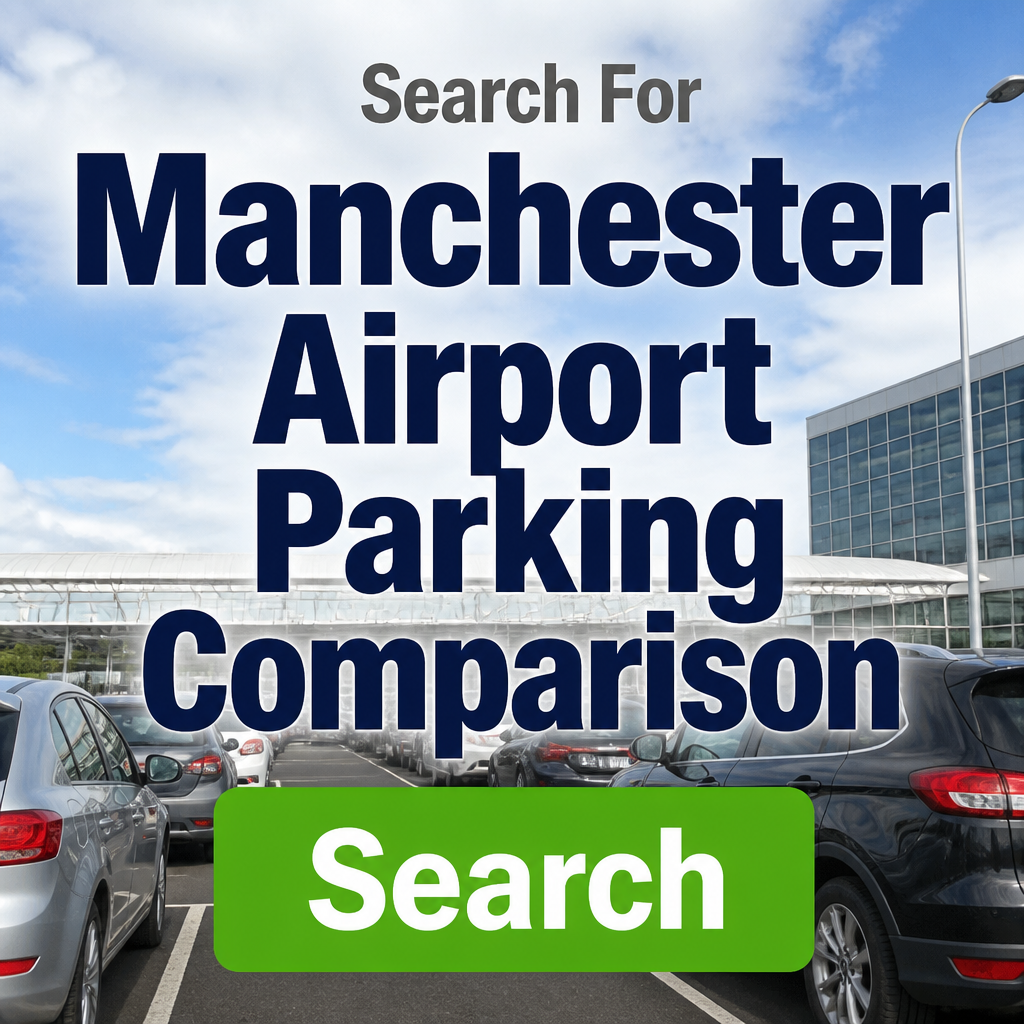 MelinaDore Facebook ad: Search for Manchester Airport Parking Comparison