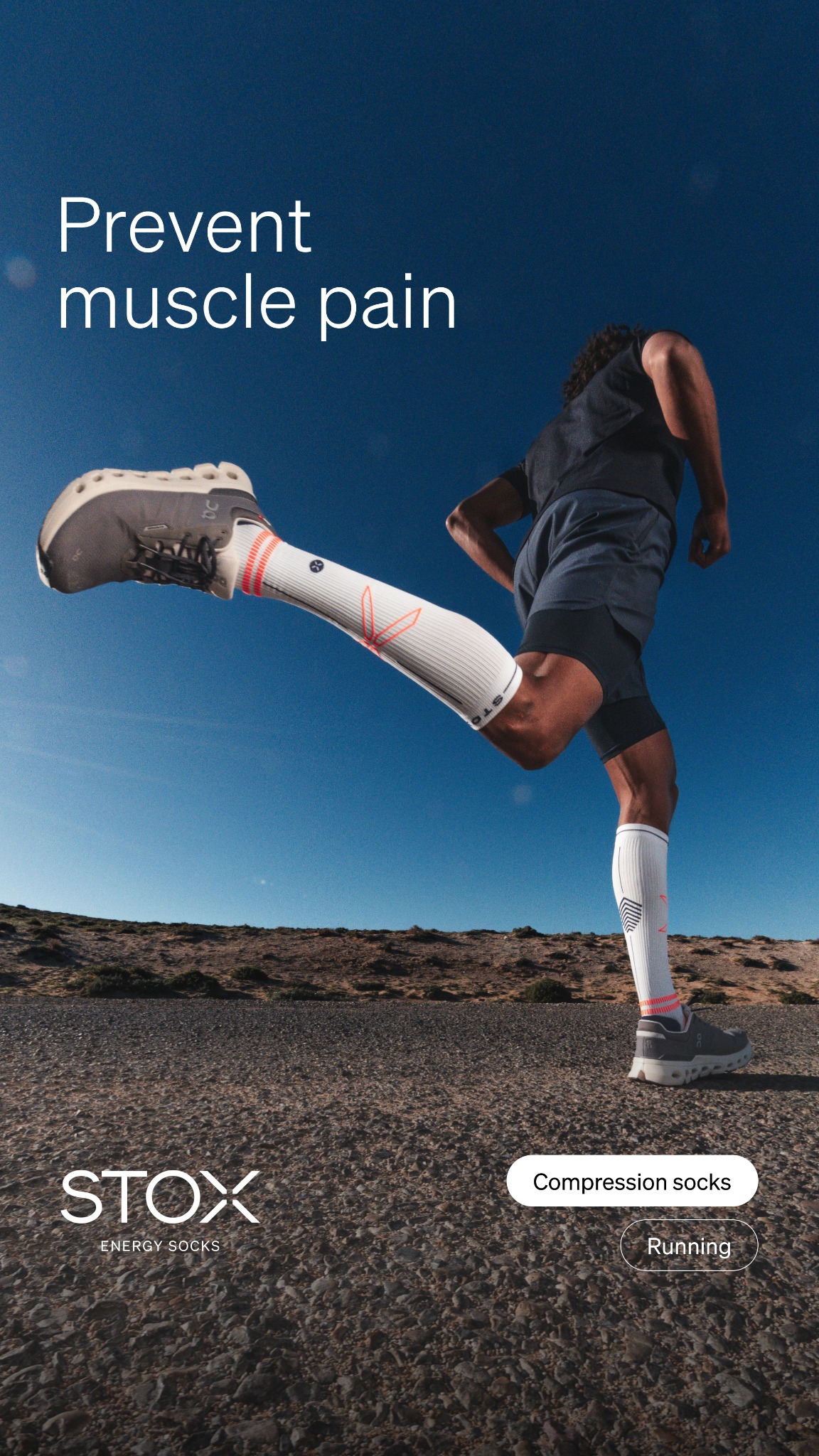 STOX Energy Socks Facebook ad